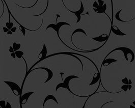 Tapetenshop Tapete schwarz Blumen Muster Contzen Floral kaufen Schlafen Wohnen Diele Flur